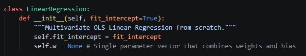 Linear regression from scratch: OLS, the design matrix trick, and QR decomposition